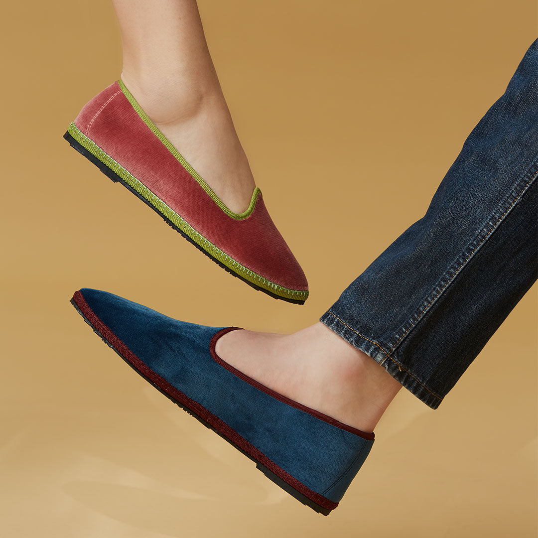 Velvet Slippers: the chicest are the Friulane