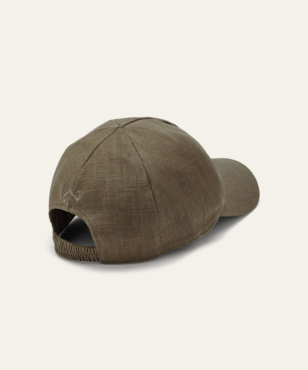 Khaki green baseball cap on sale